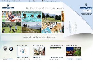 megsite Megeve website