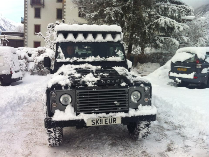 chamonix numberplate