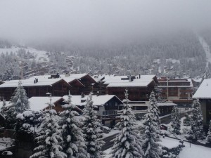 Verbier snow