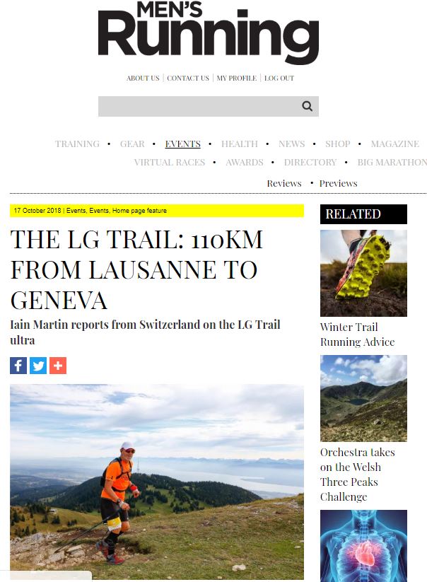 lg trail mens running