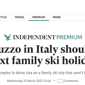 Ski Abruzzo article in 'The Independent'