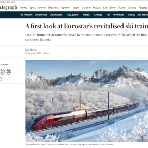 Snow Train article in The Telegraph