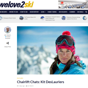 Interview with Kit DesLauriers for welove2ski Interview with Kit DesLauriers for welove2ski