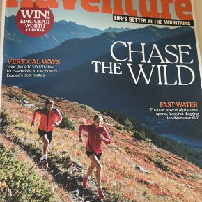 Article on Les Arcs in Summer in 'Adventure' magazine Article on Les Arcs in Summer in 'Adventure' magazine